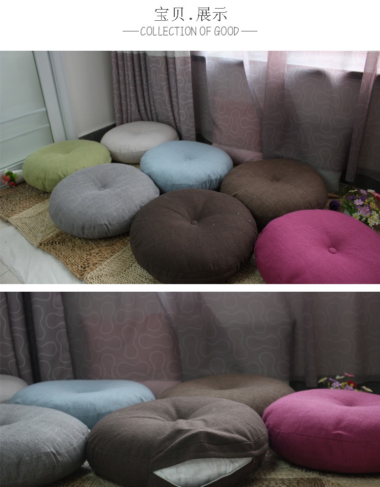 vận chuyển vòng vải bông đệm futon tatami mat cửa sổ và mùa hè thở lớn mềm dày - Ghế đệm / đệm Sofa nệm lót ghế ngồi văn phòng