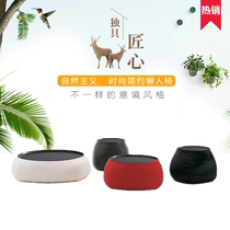 Spot Italian designer round solid wood coffee table table several Fanfan family with the same coffee table storage coffee table