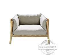  Spot Yak Armchair Peugeot custom furniture Solid wood leisure sofa Creative fashion hotel reception sofa