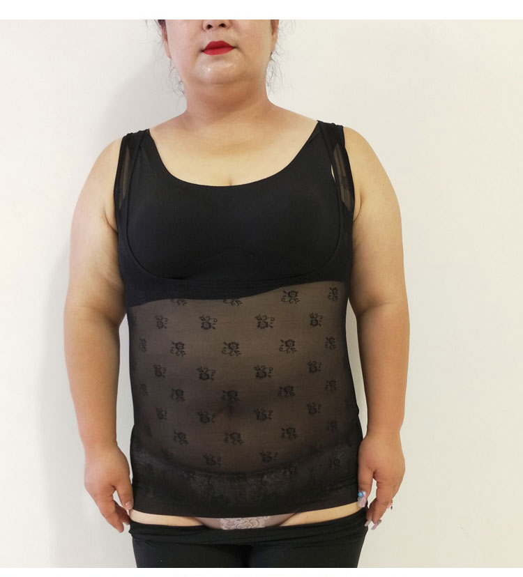 Người hâm mộ Peel 4894/4836 2018 hè mới cỡ lớn chất béo MM200 pounds giảm béo corset hàng đầu do lot