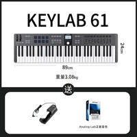 Новый основной основной набор Black 61 Key 61 Key + Pedal + Artan