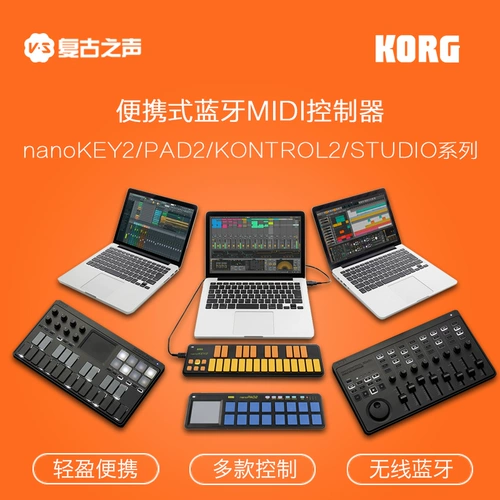 Korg nano midi -клавиатура Controller Strike Pad