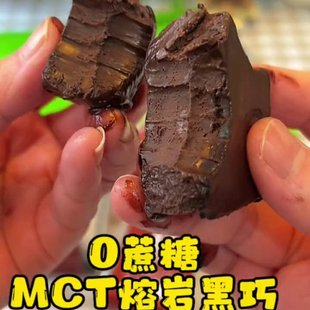 低碳水的冰山熔岩