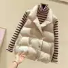 Tide brand vest vest women wear the new winter down cotton horse clip women loose Korean version of the waistcoat women's short section