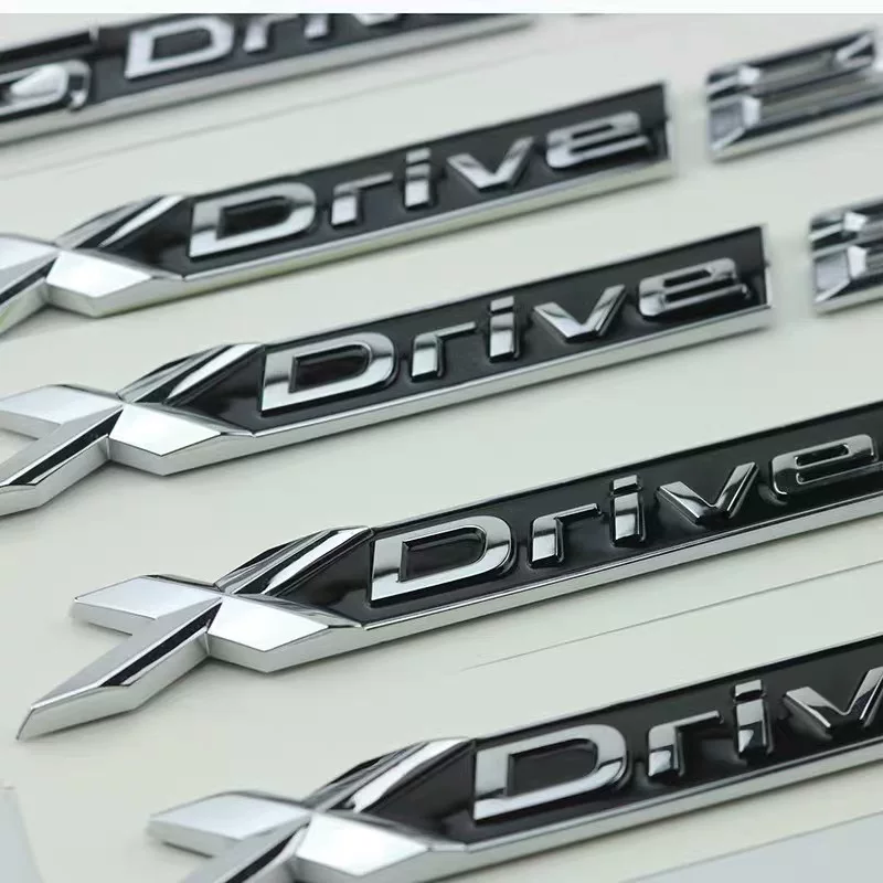 Подходит для марки Brilliance BMW BMW X1 словесная пометка SDrive18Li20Li марки автомобиля XDrive25Li задняя метка черная
