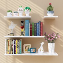 Honor wall display stand wall-mounted bedroom decoration simple flower stand creative living room bookshelf TV wall shelf