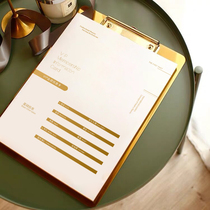 Customized beauty salon customer file card registration form customer member skin care information consumption record