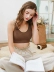 Dàn vest kiểu dáng quấn ngực làm đẹp dây đeo ngực pad sinh viên hàng đầu không có vòng thép thể thao tập hợp dây đeo áo ngực phụ nữ - Ống