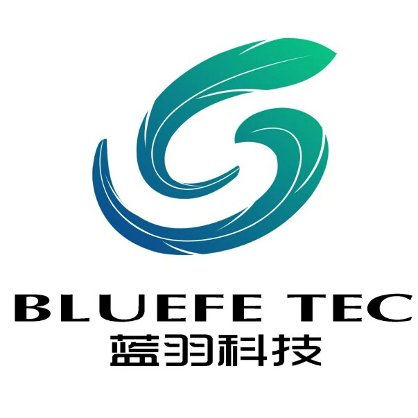 蓝羽科技数码电器店的LOGO