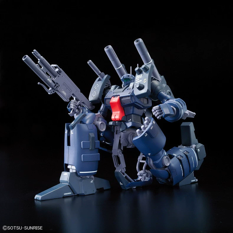 `` Đồ chơi tình yêu  Mô hình lắp ráp Bandai Gundam UC RE 1/100 008 Steel Cannon DT Máy dò - Gundam / Mech Model / Robot / Transformers