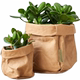 Nordic washing kraft paper bag flower pot ins style home storage bag refrigerator vegetable sorting green plants succulent flower pot