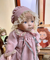 Ready Stock Reborn Baby Doll Diana Ceramic Doll Antique Doll 1988 Brand New Set