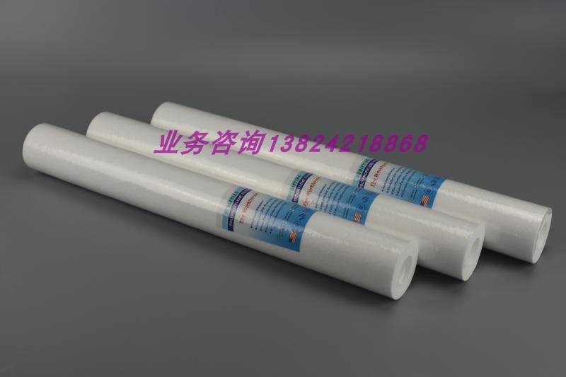 Promotion 20 inch ppcotton filter element water filter water purification filter element 1 micron 5 micron Universal filter element