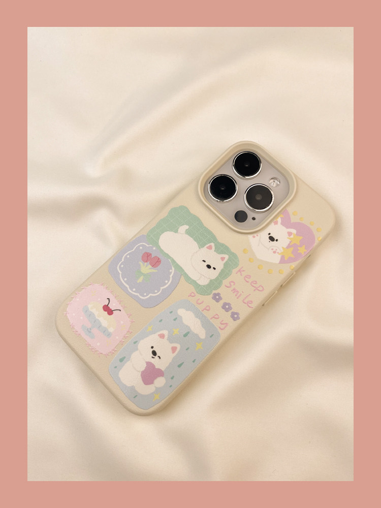 Cartoon Hunde Handyhülle Für Iphone Silikon Schutzhülle_voghion.com