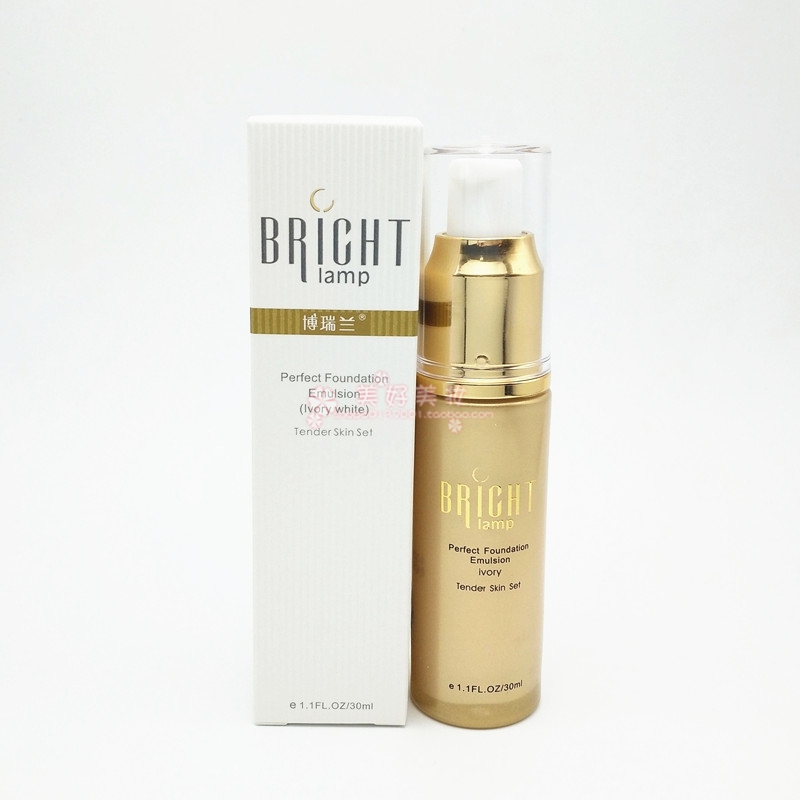 Boruilan quầy mỹ phẩm xác thực rõ ràng trắng không phthalocyanine nền tảng da tinh khiết ngà trắng cô lập bìa trắng - Nền tảng chất lỏng / Stick Foundation collagen bb