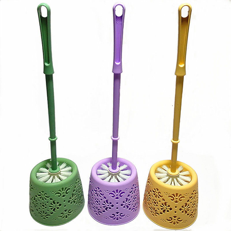 one thousand Brilliant Creative Makeup Room Toilet Brush With Hollowed-out Base Fashion Aesthetically Pleasing
