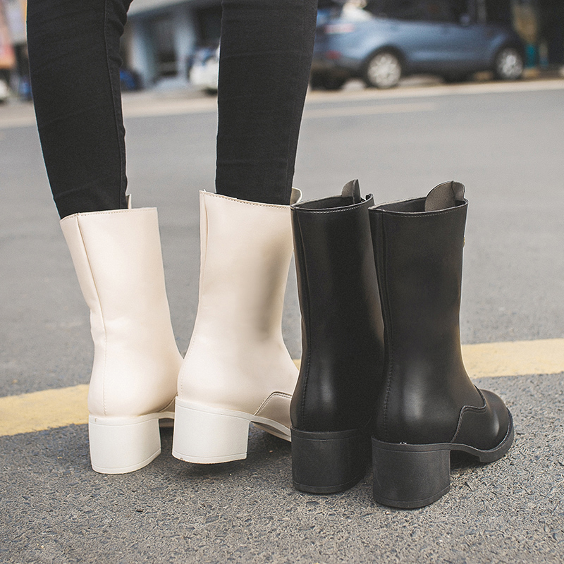 Bottes mi-saison femme en Caoutchouc - Ref 3251187 Image 4