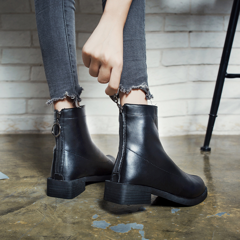 Bottes mi-saison femme en Caoutchouc - Ref 3249606 Image 1