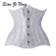 Túi xương thép đôi body cơ thể định hình eo con dấu eo eo phụ nữ đai corset corset dây đeo corset châu Âu và Mỹ corset - Corset