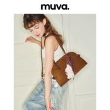 Демисезонная сумка на одно плечо, из натуральной кожи, изысканный стиль