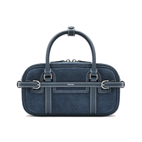 Джинсовая синяя