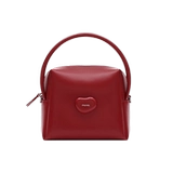 Кожаная модная портативная сумка через плечо, из натуральной кожи, сумка для еды, коллекция 2023