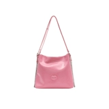 Демисезонная сумка, серебряный вместительный и большой рюкзак, премиум класс, коллекция 2023