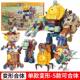 Goody Building Blocks Plants Vs. Zombies Toys Giant Zombie Doll Transforming Mecha Children's Toys Boys' Gifts