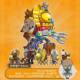 Goody Building Blocks Plants Vs. Zombies Toys Giant Zombie Doll Transforming Mecha Children's Toys Boys' Gifts