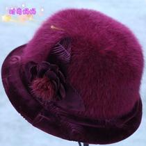 Mother grandmother old hat female winter middle-aged man winter women thin spring and autumn knitted wear