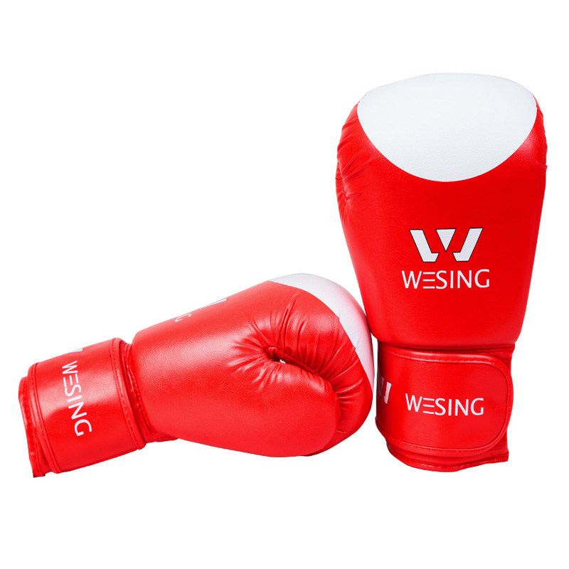 Jiuzhishan boxing gloves Adult child female male training Muay Thai gloves Playing sandbags Junior boy sanda gloves