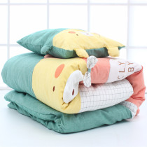 Baby four seasons universal cotton quilt can be removed from the guts of childrens bedding Baby autumn and winter thickened kindergarten cover quilt