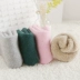 Vớ mùa đông T456 cotton nữ phiên bản Hàn Quốc của ống cotton dày cộng với nhung ấm len dài vớ vớ terry vớ Vớ bông