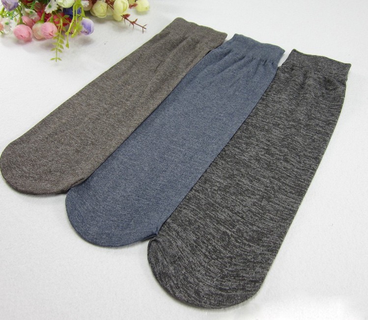 A277 mùa hè vớ nam sợi than tre cộng với ánh sáng lụa siêu mỏng kinh doanh thoáng khí foot bath socks bán buôn