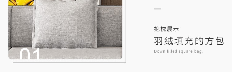 Bắc Âu kết hợp sofa vải căn hộ nhỏ tối giản góc Italia sẵn sàng sofa bông rửa được tối giản hiện đại - Ghế sô pha sofa văn phòng