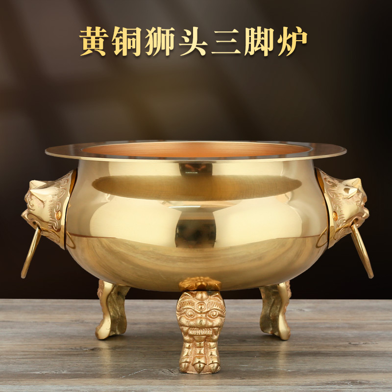 双耳6面三足 山水紋染付香炉  年代物 三足凤眼冲天耳香炉_中国艺术收藏网_雅昌新闻