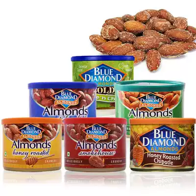 US imported blue diamond Salty sweet almond almond Badan wood Leisure nuts Snack snack specialty