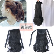 Lace Strap Strap Bundle Micro Curly Waves Long and Short Pony Tail Braids Female children can wear wig braids