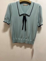 JESSIE counter 2022 spring and summer womens short-sleeved sweater JLSCM313-999