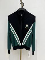 DUNNU Dunnu counter spring and autumn long-sleeved zipper sweater DP17014211-1680