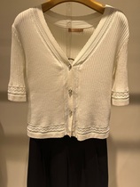 JESSIE counter 2022 spring and summer womens knitted cardigan JLSCM240-1299