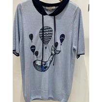 DUNNU Dunnu counter womens summer linen sweater WT23093872 WT23093889-1280