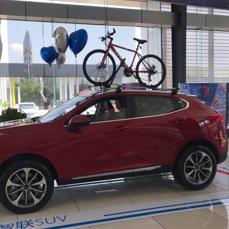 General SUV Sedan Onboard Bike Rack Roof Rack Mountain Bike Rack Car Top Luggage Rack Supplied 4S Shop