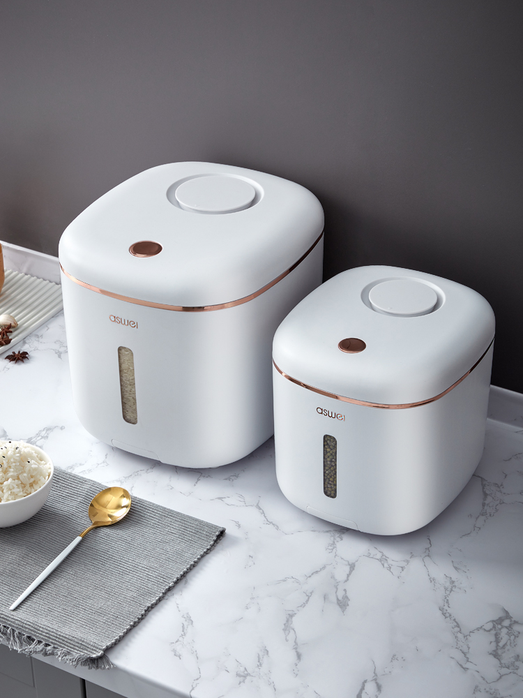 Rice barrel Home Insect-proof moisture-proof seal Rice Tank Rice Containing tank rice Tank Rice tank Noodle Barrel Food Grade 