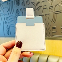 Net Red Mini Small Mirror Children Carry-on Cosmetic Mirror Small Cute Portable Ultra Slim Dorm Room Student Holding a double-sided mirror