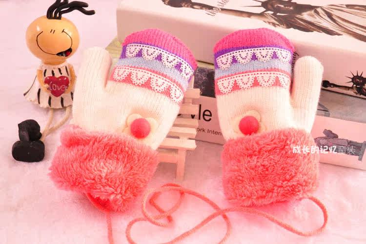 Gants pour fille en de laine - Ref 2150347 Image 16