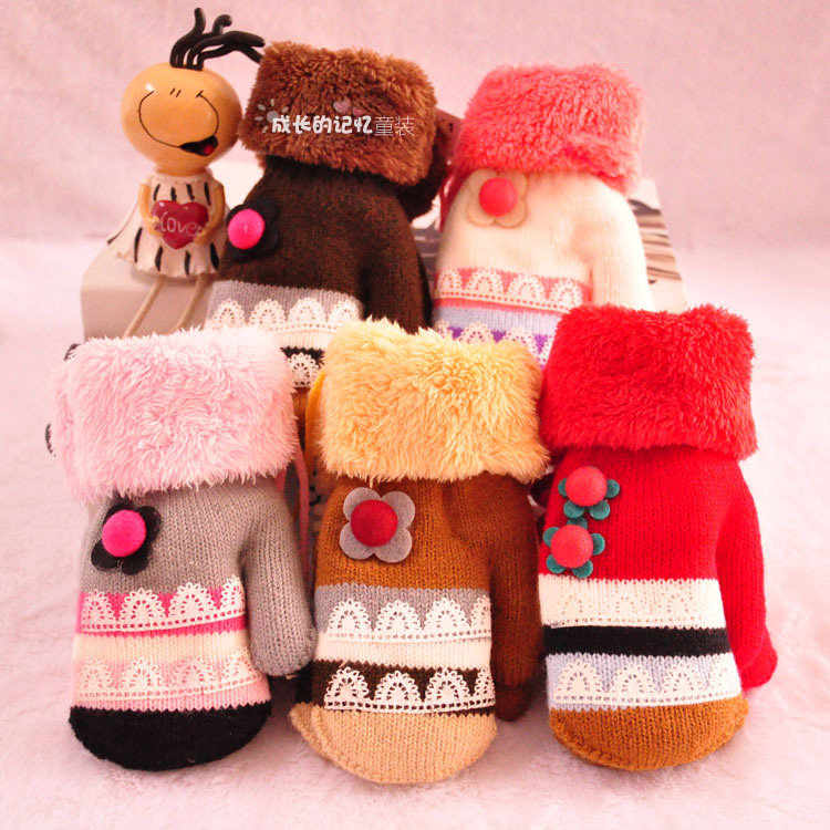 Gants pour fille en de laine - Ref 2150347 Image 15