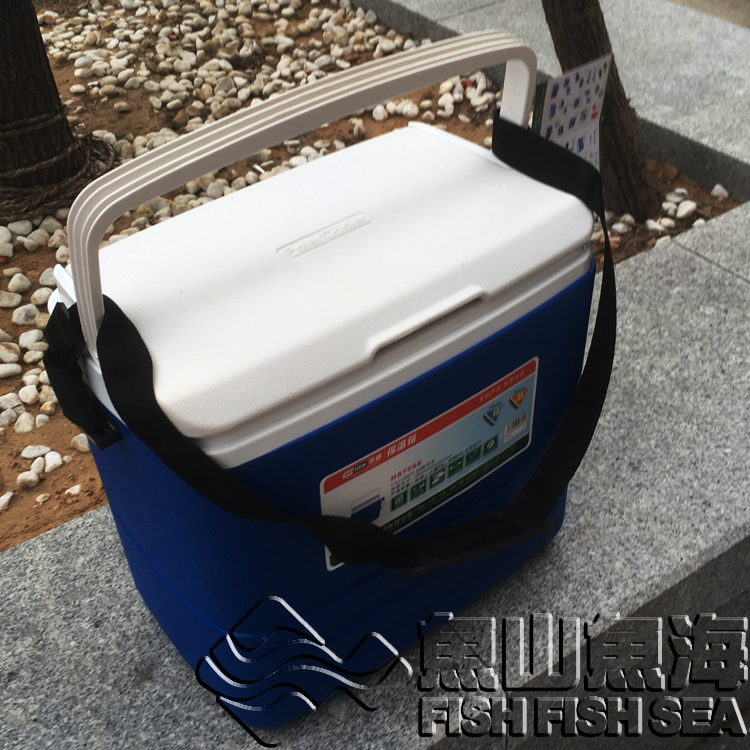 On-board Incubator Refrigerated Box Fishing Box 17 Litres Light Weight Capacity Live Shrimp Case Live Bait Case Stainless Steel Mesh With Cuddler Bag