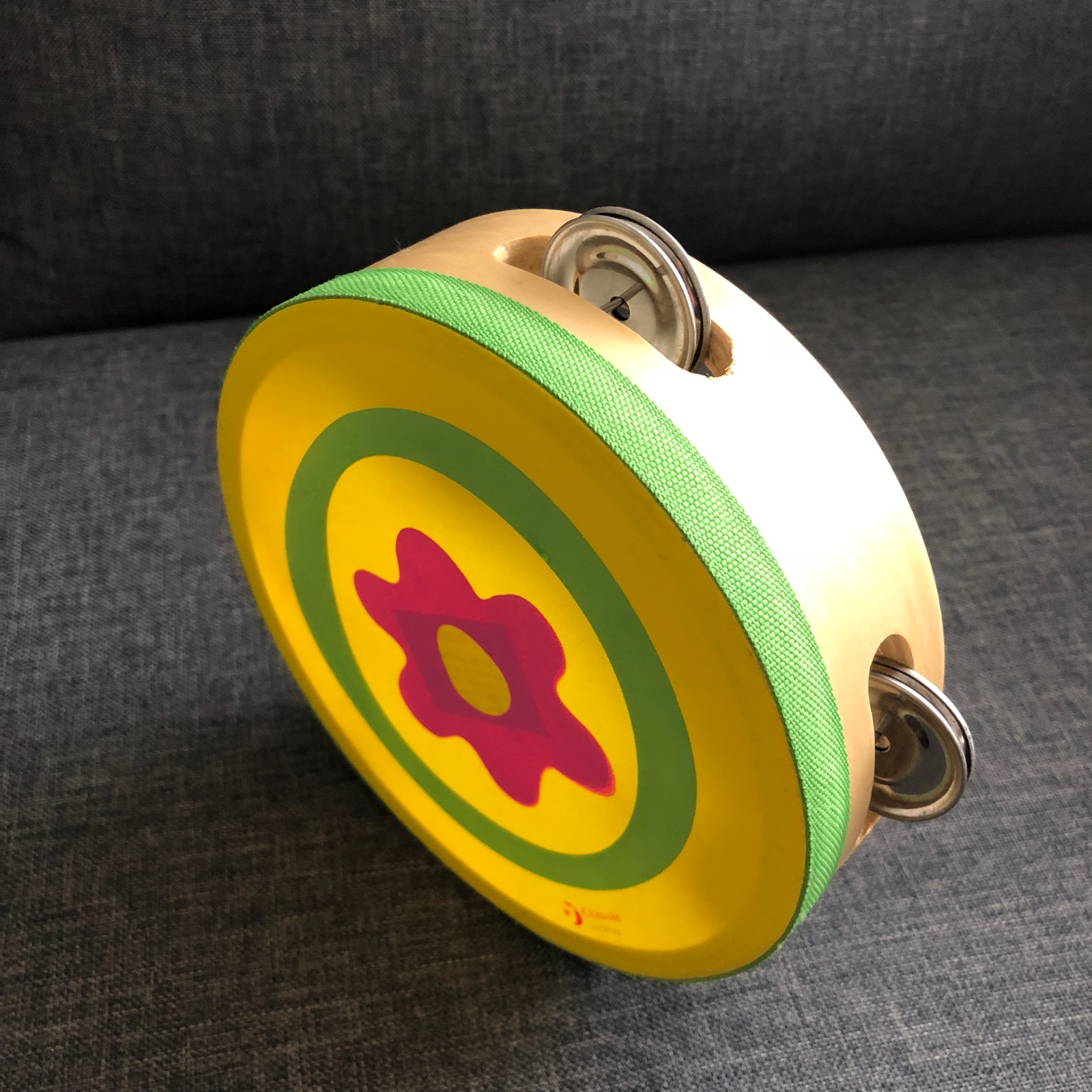 Đồ chơi âm nhạc cho trẻ em, Orff, nhạc cụ, đồ chơi tambourine, đồ dùng dạy học mẫu giáo đồ chơi âm nhạc cho trẻ mầm non