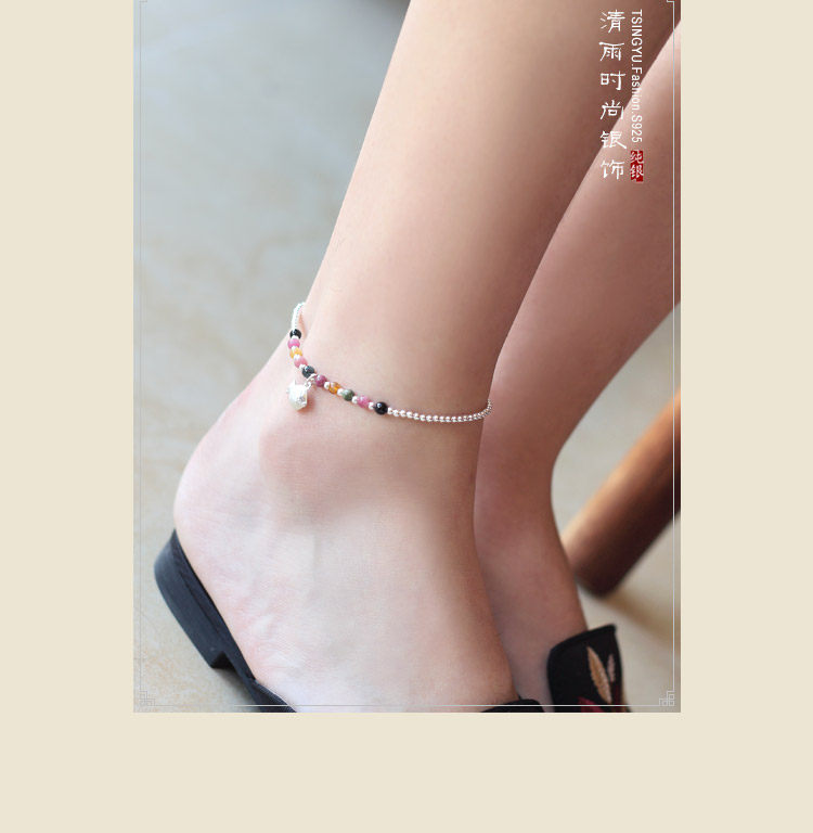 Bracelet de cheville Femme OTHER   en Argenterie - Ref 3104061 Image 23